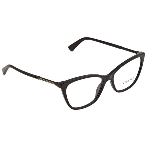 versace 3248|Versace Ladies Black Square Eyeglass Frames VE3248GB154.